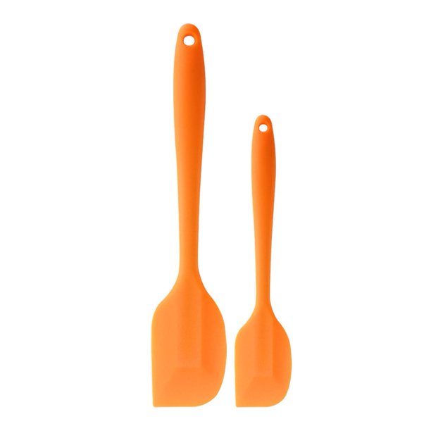 Azul 2 unids/set silicona antiadherente raspador pastel hornear espátula