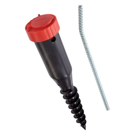 Leifheit Self-Centering Screw-in-Ground Peg for Rotary Line