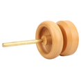 thumbnail image 2 of Bead Devices Beech Hand Made Embroidery Manual Rotating Bead Tool with 2Pcs Needles, 2 of 3