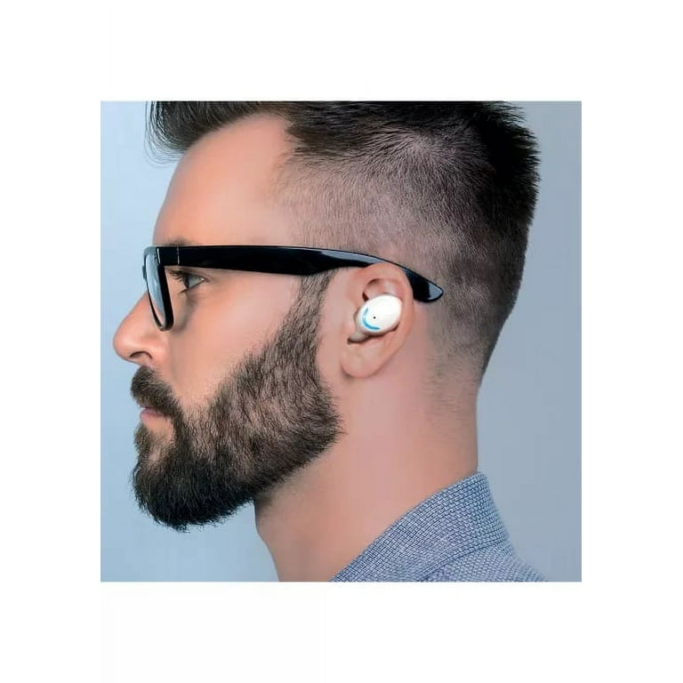 Brookstone Touch Power True Wireless Earbs White