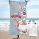 thumbnail image 1 of Toalla de baño de secado rápido con dibujos animados de Pinky y Cerebro Toalla de playa de microfibra para uso diario 31,5" x 63", 1 of 8