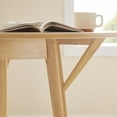 thumbnail image 2 of Modway Gallant 47" Round Wood Dining Table with Tapered Legs in Oak, 2 of 7
