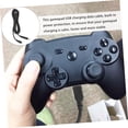 thumbnail image 2 of ZOUSSIQI Cable Handles 3 Pcs Data Handle USB Cord Gamepad Charging Cord USB Charging Cable Charger Cable Cargador Inalambrico Charger Gamepad USB Cable Pu Rice Belt Pro CA919-43691, 2 of 9