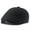 Black, variant on Men Retro Wool Newsboy Beret Flat Hat Peaked Ivy Cap Golf Driving Warm Hats