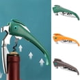 thumbnail image 3 of Multifunctional Professional Wine Opener Bottle Opener Corkscrews Wine Key Brown, 3 of 9