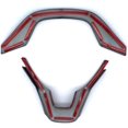 thumbnail image 3 of Embellecedor para volante Accord de 10ª generación para Honda Accord 2018 2019 2020 2021 (fibra de carbono negro) JAMW Sencillez, 3 of 4