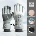 thumbnail image 2 of CAIXIA Insulated Gloves For Women Unisex Thermal Gloves for Winter Outdoor Activities Cycling Skiing and Cold Weather,Grey, 2 of 3