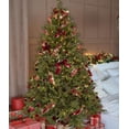 thumbnail image 7 of 6ft Pre-Lit Artificial Holiday Christmas Tree for Home, Office, Party Decoration w/ 350 Lights, 1910 Branch Tips, Easy Assembly, Metal Base, 7 of 7