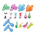 thumbnail image 2 of 16pcs Pencil Holder Grip Children Cute Pen Handle Rod HandWriting Aid Guide Hold Pen Posture Correction For Kids Stationery, 2 of 5