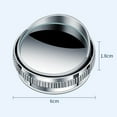 thumbnail image 6 of Pebbuoy 1 Pair Car Blind Spot Mirror Round Suction Cup 360° Rotatable Super Clear Glass Universal SUV Truck Auto Wide Angle Rearview Wing Mirror Reversing Assist Mirror, 6 of 7