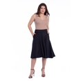 thumbnail image 6 of Womens Pleated Pocket Midi Skirt, 6 of 7