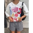 thumbnail image 4 of ANRABESS Boxer Shorts for Women Gingham Plaid Drawstring Lounge Shorts with Pockets, Elastic Waist Summer Pajama Beach Shorts Black White Plaid X-Large, 4 of 8