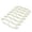White, variant on Silicone Cooker Rack for Pot, Roasting Rack for Baking Cooking Steaming, Crock Pot Air Fryer Pressure Cooker Rack, Slow Cooker Silicone Stand Grill Stand, 1 Pcs, 9.04x6.09x0.79"