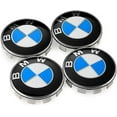 thumbnail image 1 of 4 Pieces 68mm Auto Hub Caps For Bmw Center Caps Rim Center Caps Wheel Center Badge Shape Decoration Accessories, 1 of 5