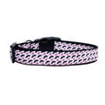 thumbnail image 3 of Pet Dog  Cat Nylon Collar or Leash, "Moustache Love", 3 of 4