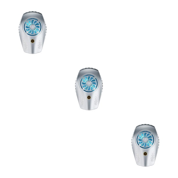 Methold Radiador para teléfonos inteligentes, luz de 7 colores, transmisión en vivo profesional, ventilador de refrigeración, accesorios para Plata 3piezas