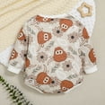 thumbnail image 3 of Godderr Newborn Baby Boys Girls Clothes Romper Pants Summer Fall Winter Baby Girl Outfit Infant Girl One-Piece 0-24 Months, 3 of 5