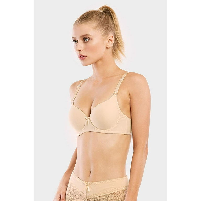  Mamia Womens Basic Plain Bras