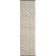 thumbnail image 2 of SAFAVIEH Natura Eanna Geometric Wool Runner Rug, Ivory/Light Grey, 2'3" x 10', 2 of 7