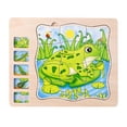 thumbnail image 1 of Multi-layer Structure Wooden Puzzle For Children's Enlightenment Education, 1 of 2