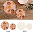 thumbnail image 4 of Strawberries Oranges Daisy Flowers Trivet Mats Pot Holders Cotton Woven Non-Slip Heat Resistant for Hot Pots Pans Pats for Cooking Baking Set of 2, 4 of 7