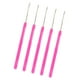 thumbnail image 5 of 5 piezas profesionales para extensiones de moño de cabello con micro anillos y encogimientos / Rosa roja, 5 of 7