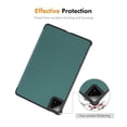 thumbnail image 4 of For Xiaomi Pad 7 Pro/Xiaomi Pad 7 Trifold Stand Cover PU Leather+PC Tablet Case-GreyLight BlueMulticolor, 4 of 5