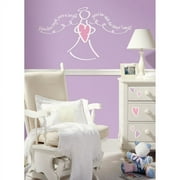 RoomMates Guardian Angel Girl Peel & Stick Giant Wall Decal
