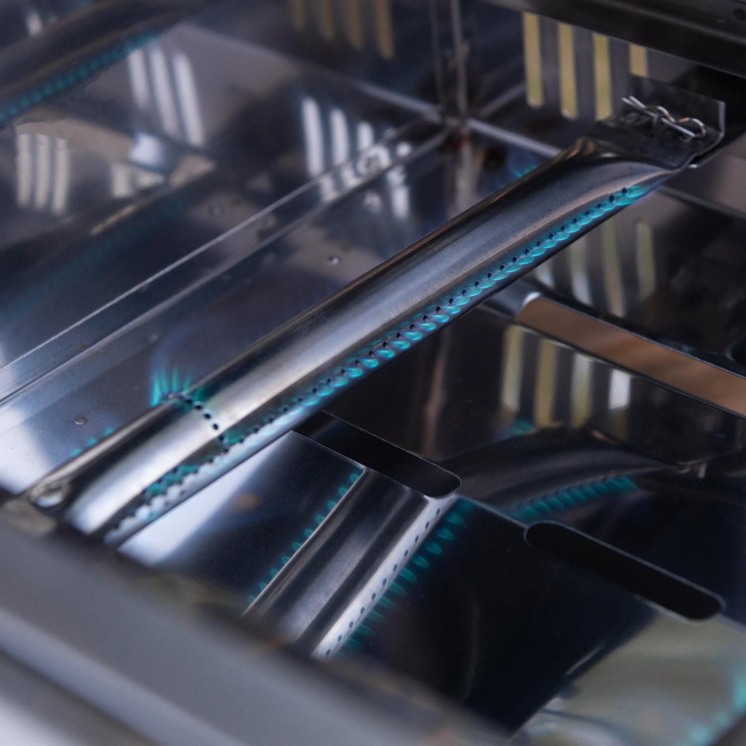 Gril à Gaz de Table 2 Brûleurs, Acier Inoxydable Expert Grill