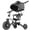 White, variant on JoyStone 7 in 1 Folding Toddler Tricycle with Adjustable Canopy, Parental Control Handle, Detachable Backrest and Adjustable Seat and Handle, Push Tricycle Bike for 1-4 Year Old Boys and Girls, White