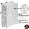 thumbnail image 3 of BETTER GRILLIN' 13831 Scrubbin Stone 3pk Grill Cleaner, 3 Count, Gray, 3 of 5