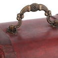 thumbnail image 4 of HURRISE Wine Box, Red Wine Box,Vintage Single Red Wine Storage Box Portable Wooden Wine Package Gift Box W/ Handle, 4 of 10