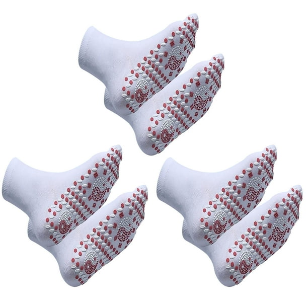 Calcetines autocalentables de algodón para hombre y mujer, ideales para acampar, pescar, ciclismo y motociclismo en invierno.