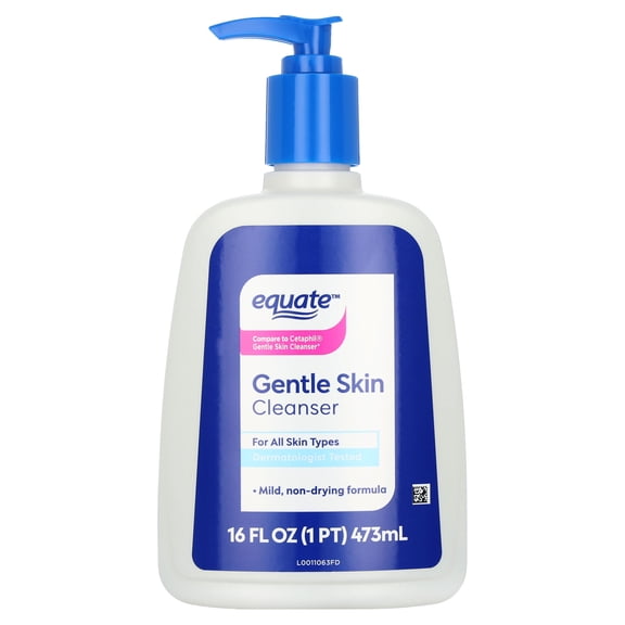 Equate Gentle Skin Cleanser for All Skin Types, 16 fl oz
