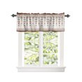 thumbnail image 2 of Kitchen Cafe Valance Curtain for Small Windows,Southwest Ethnic Abstract Geometric Art Rod Pocket Valances Vintage Boho Tribal Style Window Treatment Panel for Living Room/Bedroom/Bathroom,42x12in, 2 of 9