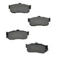 thumbnail image 2 of Geelife For 1996-2001 I30 1994-2001 Maxima Rear Back Semi Metallic Brake Pad & Rotor Kit, 2 of 7