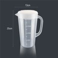 thumbnail image 2 of Hervidor de agua fría de gran capacidad de 2000 ml, jarra de agua transparente de plástico simple for el hogar, jarra for bebidas, jugo, leche y bebidas, 2 of 5