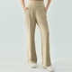 thumbnail image 2 of Pantalones casuales de pierna recta para mujer: holgados con bolsillos, poliéster de color liso, para uso diario, para estar por casa y para actividades al aire libre, 2 of 6