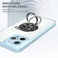 thumbnail image 3 of Transparent Armor Design Iphone 14 Pro Case With 360-degree Rotating Ring Holder, Waterproof, Scratch-resistant, Non-slip, Shockproof, 3 of 5