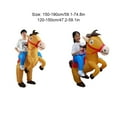 thumbnail image 4 of serony OxfordCloth Polyester OxfordCloth Inflatable Costume For Unique : The Celebration Horse Mask Costume Mask Outfit, 4 of 6