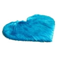 thumbnail image 2 of Wool Imitation Sheepskin Rugs Faux Fu R Non Slip Bedroom Shaggy Carpet Mats, 2 of 2