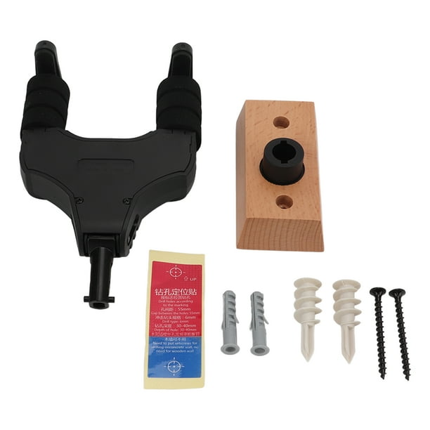 Soporte de pared para guitarra con gancho y autobloqueo para instrumento