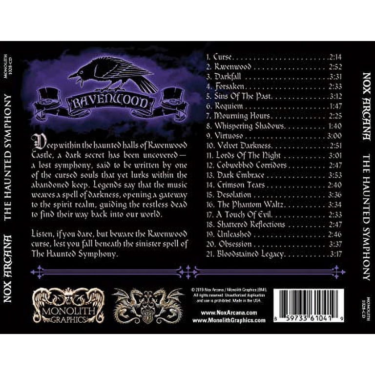Nox Arcana - The Haunted Symphony - Music & Performance - CD