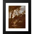 thumbnail image 2 of Alessandro Magnasco 14x18 Black Modern Framed Museum Art Print Titled - Hermits (Anachorets) (1712-1715), 2 of 5