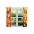 thumbnail image 3 of MKHERT Halloween Cheerful Window Curtains Kitchen Curtain Room Bedroom Drapes Curtains 26x39 inch, 2 Piece, 3 of 3