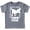 Granite Heather Shirt, variant on Dino Four Square Dinosaur 4th Birthday Shirts for Baby Toddler & Youth Boys & Girls Black on Pink Shirt 4T