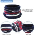 thumbnail image 4 of GRNSHTS 3PCS Kids Hat Scarf Gloves Set Toddler Boys Girls Winter Knit Beanies Neck Warmer with Fleece Lining (Red), 4 of 14