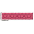 thumbnail image 2 of Ambesonne Geometric Fabric by the Yard Upholstery, Patchwork Floral Squares, 5 Yards, Multicolor, 2 of 4