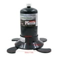 thumbnail image 1 of Support de Base en Plastique pour Cartouche de Gaz Support Fixe pour Bouteille de Gaz Remplacement de Base de Cylindre de Propane pour Camping, 1 of 7