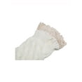 thumbnail image 6 of INSPIRE CHIC Women's Lace Arm Warmer Thumbhole Stretchy Knit Fingerless Gloves White-Lace One Size, 6 of 7